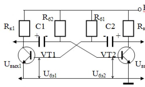 Принцип работы мультивибратора на транзисторах Мультивибратор на транзисторах с регулируемой частотой схема